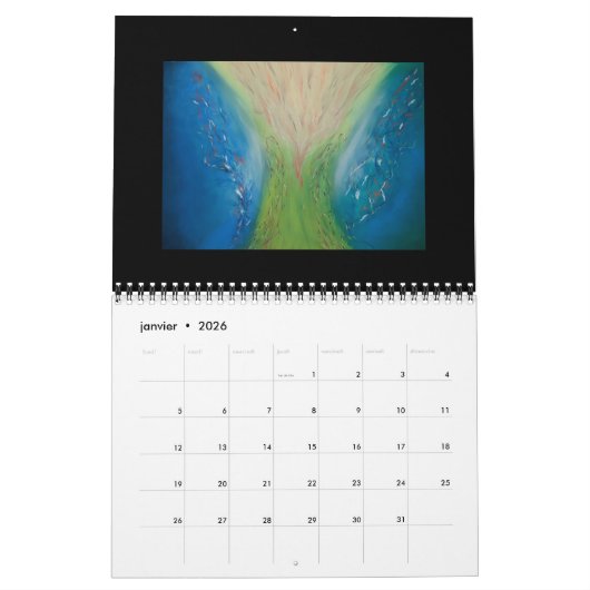 Kalender voor 2025 - Peggy Drouault (Jan 2026)