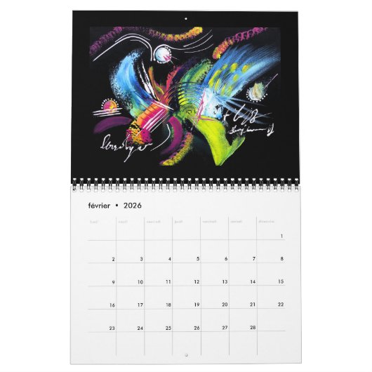 Kalender voor 2025 - Peggy Drouault