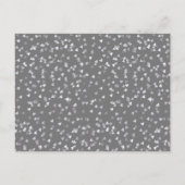 Kalender voor 25-jarig jubileum met liefdeshart briefkaart (Achterkant)