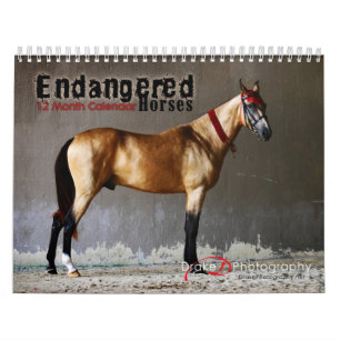 Kalender voor bedreigde tongen van paarden