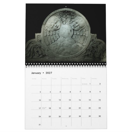 Kalender voor begraafplaats 2010 (Jan 2027)