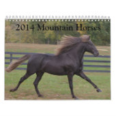Kalender voor bergpaarden in 2014 (Hoes)