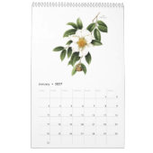Kalender voor botanische waterverven Mang Hang Ho, (Jan 2027)