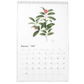 Kalender voor botanische waterverven Mang Hang Ho, (Feb 2027)