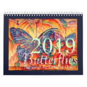 Kalender voor Butterfly 2019 van Timothy Orikri (Hoes)