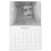 Kalender voor de liefdesorganisatie van 2011 (Feb 2027)