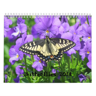 Kalender voor de vlinder 2014