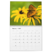 Kalender voor de vlinder 2017 (Feb 2027)