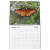 Kalender voor de vlinder 2018 (Feb 2027)