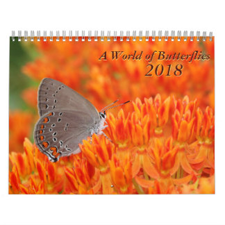 Kalender voor de vlinder 2018