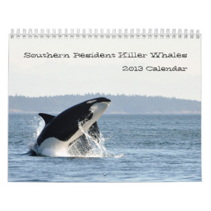 Kalender voor de walvis van de zuidelijke inwoner