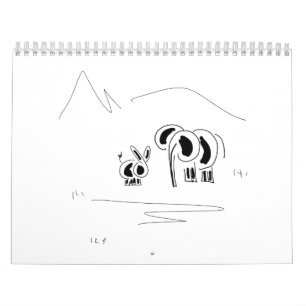 kalender voor donkey en olifant