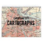  kalender voor European City Cartografen (Hoes)