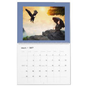 Kalender voor fairies en Fantasy 2018 (Mar 2027)