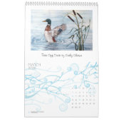 Kalender voor Fineart met dierscènes en natuurscèn (Mar 2026)