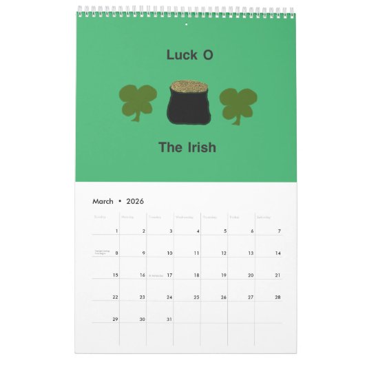 Kalender voor gemengde media (Mar 2026)