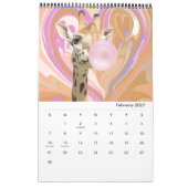 Kalender voor grillige dieren 2025 (Feb 2027)