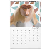 Kalender voor grillige dieren 2025 (Mar 2027)