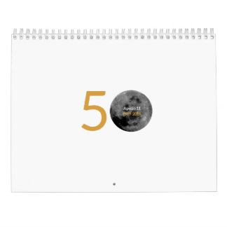 Kalender voor het Apollo 11 50ste Jubileum.
