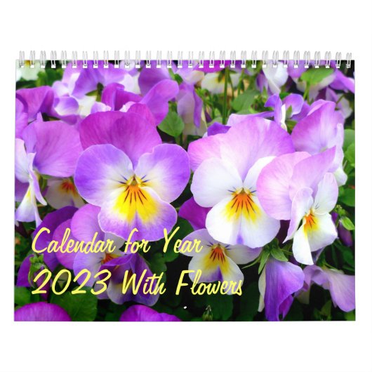 Kalender voor het jaar 2014 - Bloemen (Hoes)