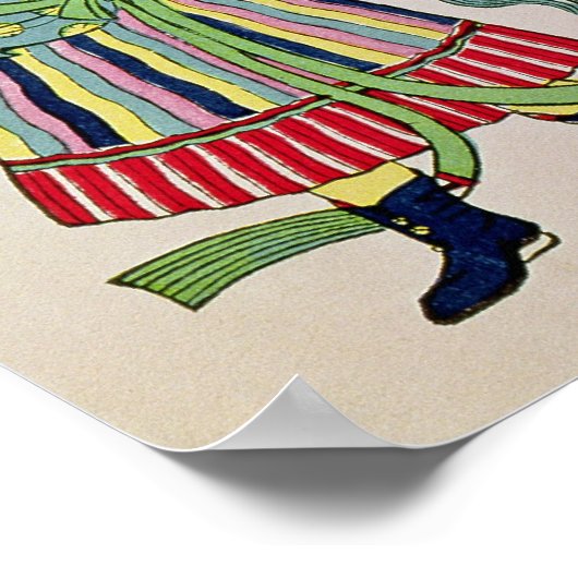 Kalender voor het jaar 23 van de deelstaat keizer poster (Hoek)