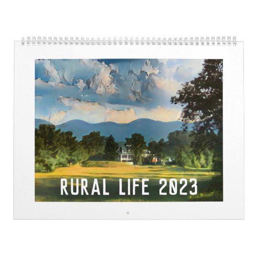 Kalender voor het platteland 2023 (Hoes)