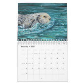 Kalender voor het schilderen van dieren en vogels (Feb 2027)