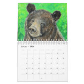 Kalender voor het schilderen van dieren en vogels (Jan 2026)