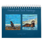 Kalender voor het schilderen van dieren en vogels (Hoes)