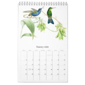 Kalender voor Hummingbird Birds Flower Animal 2019 (Jan 2026)