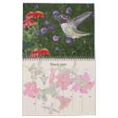 Kalender voor Hummingvogels en Butterflies 2019 20 (Mar 2026)