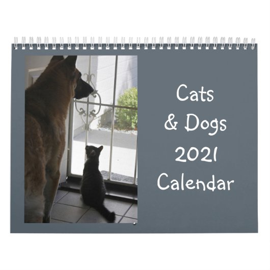 Kalender voor katten en honden (Hoes)