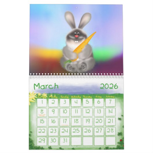 Kalender voor kinderen (Mar 2026)