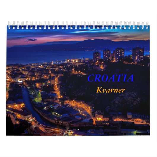 Kalender voor Kroatië Kvarner (Hoes)