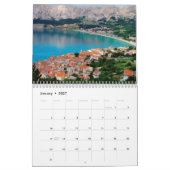 Kalender voor Kroatië Kvarner (Jan 2027)