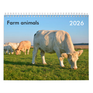 Kalender voor landbouwhuisdieren