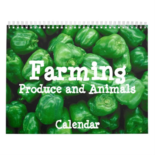 Kalender voor landbouwproducten en dieren (Hoes)