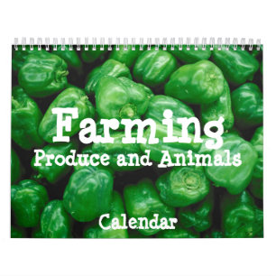Kalender voor landbouwproducten en dieren