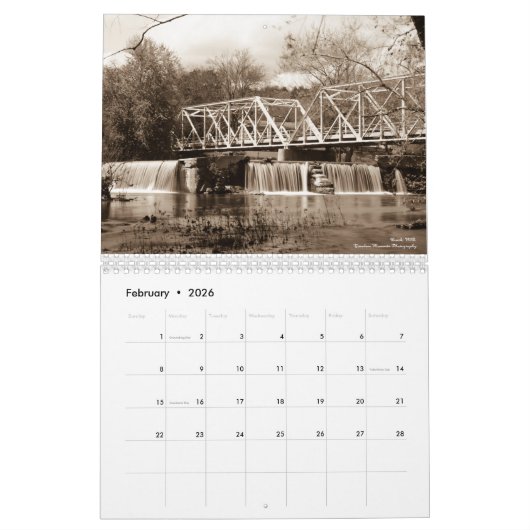 kalender voor landenscènes (Feb 2026)