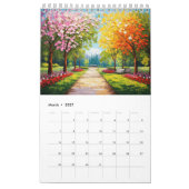Kalender voor landschapsschilderijen (Mar 2027)