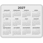 Kalender voor laptop met horizontale weergave van sticker (Voorkant)