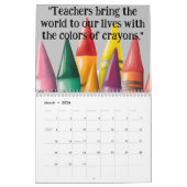 Kalender voor leraren (Mar 2026)