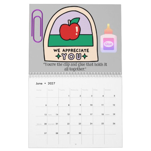 Kalender voor leraren (Jun 2027)