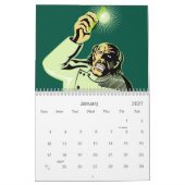 Kalender voor Mad Scientist Fantasy 2011 (Jan 2027)