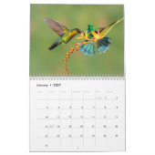 Kalender voor mensvogels van Costa Rica (Jan 2027)