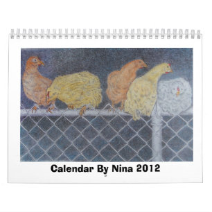 Kalender voor Nina 2012