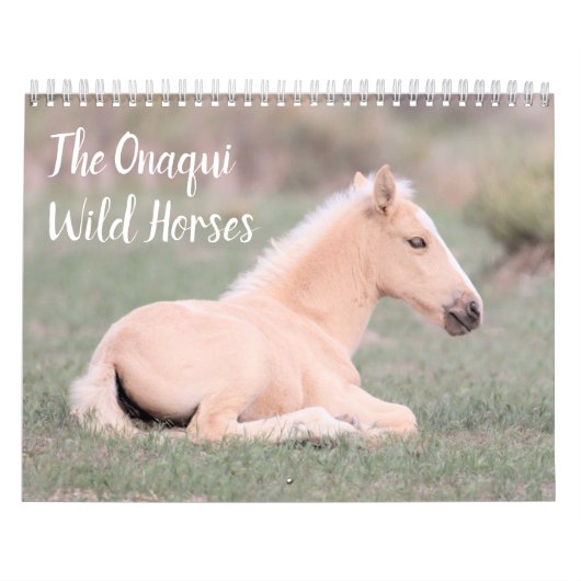 Kalender voor Onaqui Wild Horses (Hoes)