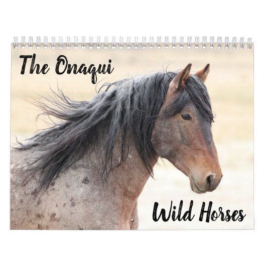 Kalender voor Onaqui Wild Horses (Hoes)