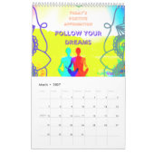 Kalender voor positieve bevestiging 2024 (Mar 2027)