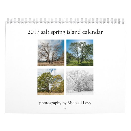 Kalender voor Salt Spring Island 2017 (Hoes)